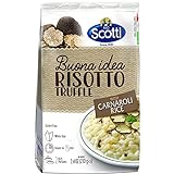 Riso Scotti - 210g Risotto Tartufo - Risottoreis die Nr. 1 in Italien -...