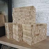 30 kg Eiche Brennholz – Sehr sauber und trocken – Perfektes Anfeuerholz...