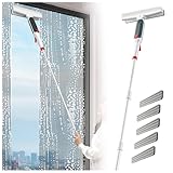 RYJYQYX 4 in 1 Sprüh Teleskopstange Fensterreinigung mit 41-190 cm...