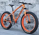 Fat Tire Mountainbike 26 Zoll Erwachsenenfahrrad 7-Gang 21-Gang...