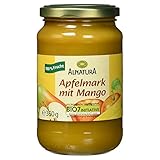 Alnatura Bio Apfelmark mit Mango, Vegan, 360g