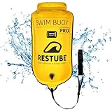 Restube Schwimmboje PRO mit Verstellbaren Gürtel - 12,5l Premium...