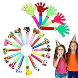 15 Stück Tröte Kindergeburtstag Spiele Mit 5 Klatschen, Trötren zum...