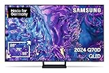 Samsung QLED 4K Q70D Fernseher 55 Zoll, Samsung TV mit AI Quantum Prozessor...