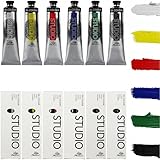 Generisch Ölfarben Set 6x120ml Phoenix – Künstler Ölfarbe in...