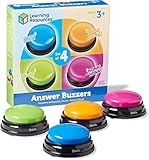 Learning Resources Original Antwort-Buzzer (4 Stück), 19.6 x 19.6 x 5.1...