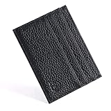 URAQT Leder Slim Wallet, Thin Minimalist Front Tasche Geldbörsen für...