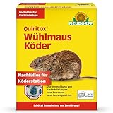 Neudorff Quiritox WühlmausKöder, hochattraktiver Köder für Wühlmäuse...