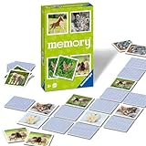Ravensburger 22458 - Tierbaby Memory®, der Spieleklassiker für Tierfans,...