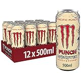 Monster Energy Pacific Punch - koffeinhaltiger Energy Drink mit...