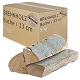 Brennholz Buche 33 cm Kaminholz Holz Auswahl 5-500 kg Für Ofen und Kamin...