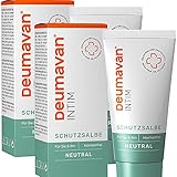 Deumavan Natur Schutzsalbe, Spar-Set 2x50ml, zum täglichen Intimschutz...