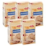 BIELMEIER KÜCHENMEISTER Brotbackmischung Bauernbrot 5 x 500 g I...