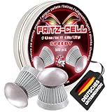 500 Speedy Diabolos 4,5mm Fritz-Cell für Luftgewehr Luftpistole