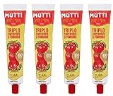 Mutti Tomatensauce 3-fach konzentriert, Tube 185 g, 4 Stück