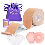 Laneso Klebe BH Push Up Brust Tape, Boobietape BH Rückenfrei Trägerloser...