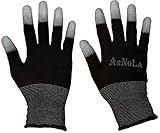 ARNOLA 20 Paar antistatische Handschuhe mit ESD-Polyurethan-Beschichtung,...