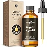 Bio Arganöl kaltgepresst für Gesicht, Haut & Haare - 100 ml ohne Zusätze...