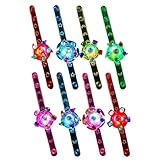 LED Leuchtspielzeug,Leuchtarmbänder 8 Stück,Schnapparmband Kinder...
