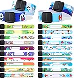 20 Stück Notfall-Armband für Kinder, Kinder Sicherheits Armband, Anti...