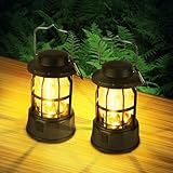 Flintronic 2 Stück LED Campinglampe Tragbar, IPX4 Wasserdichte Camping...