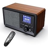Dab+/FM-Radio mit Bluetooth 5.0 und WiFi – Farbdisplay 2,4 Zoll,...