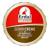 Erdal Classic Schuhcreme Dose mit Bienenwachs braun mit pflegenden Ölen,...