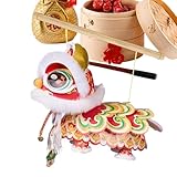 Chinesisches Neujahrslaternen-Set – Löwen-Tanz-saisonale Dekoration,...