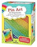 moses. 3D-Nagelbilder Regenbogen Pin Art, Nagelbrett für Kinder in...