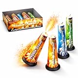 FLAME X BURN Jugendfeuerwerk F1 Set Silvester & Neujahr Party 2026 Set für...