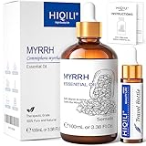 HIQILI Myrrhe Öl 100ml, 100% Reines Myrrhe Ätherisches Öl,...