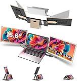 Kwumsy Tragbarer Monitor Für Laptop-14 Zoll FHD 1080p Dual Triple Monitor...