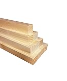 10 Kanthölzer 30mm x 30mm x 2m Lang aus gehobeltes Fichtenholz –...