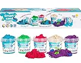 Genio Kids Magic Sand 750g Zaubersand - 5 Farben Bunter Sand Set, 5...