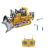 Ferngesteuerter Radlader Spielzeug, RC Kettenradlader mit Licht & Sound &...