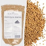 Ganze Senfkörner Naturbelassen 1 kg – Weiße Senfsamen Ideal zum...