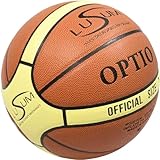 Lusum Optio Basketball aus Kunstleder für drinnen und draußen, Größe 6,...