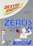 Dextro Energy Zero Calories Elektrolytgetränk | 3x20 Elektrolyt Tabletten...