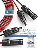 SEPO-Leitungen Solarkabel Verlängerung 4mm²/6mm² – 2er Set 1/2/3/5/10M...