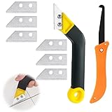 flintronic Fugenentferner Werkzeug, Fliesenfugen-Handsäge, Abgewinkelter...