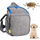 Elalove Leckerlitasche für Hunde, Futterbeutel für Hundetraining mit...