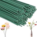 taonganui Blumendraht, 160 Stück 30cm Blumendraht Grün Floristendraht...