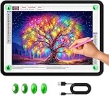 Zocelight A4 Leuchttisch Für Diamantmalerei,11000 Lux Ultraheller...