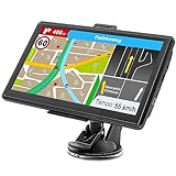 GPS Navigationsgerät für Auto LKW 2023 - Navi 7 Zoll PKW KFZ Navigation...