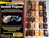 Fischfutter Frostfutter Tropical Sextett 150 Futterportionen Mischfutter 5X...