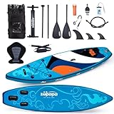 Zupapa 320 cm Stand Up Paddle Board mit Kajaksitz, aufblasbares...