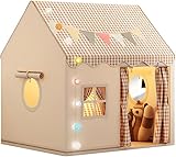 Kinder Spielhaus Indoor,Kinder Bettzelt,Spielzelt für Drinnen,Prinzessin...