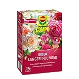 COMPO Rosen Langzeit-Dünger für alle Arten von Rosen, Blütensträucher...