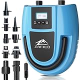 Sup Pumpe Elektrisch, Elektrische Luftpumpe 20PSI Hochdruck 12V DC Auto-Off...