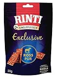 RINTI Singlefleisch Exclusive Snack Ross Pur | 50g |...